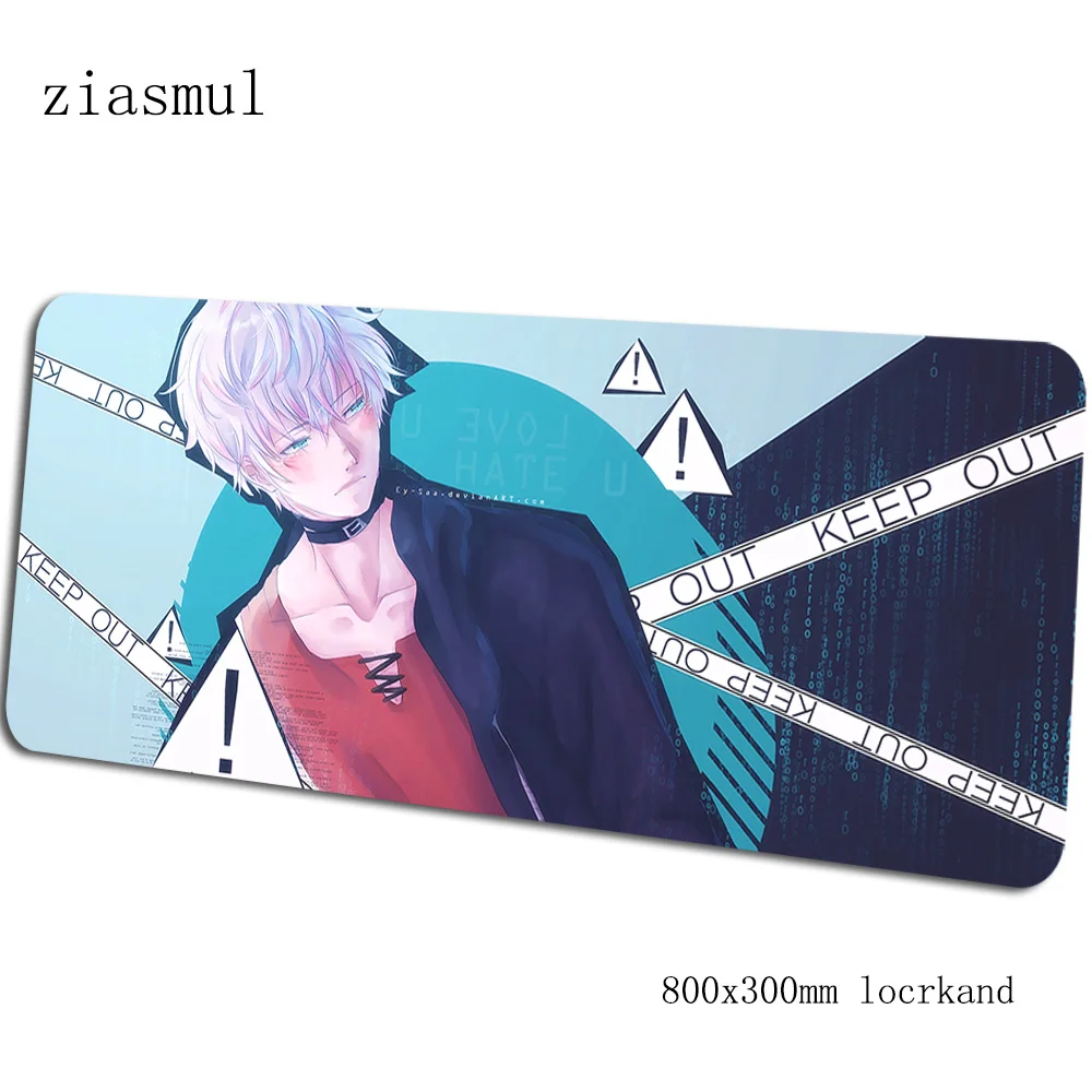 Mystic messenger padmouse 80x30 см игровой коврик для мыши игровой HD Коврик для мыши с принтом геймерский компьютерный стол дешевый коврик notbook mousemat pc - Цвет: pattern 3