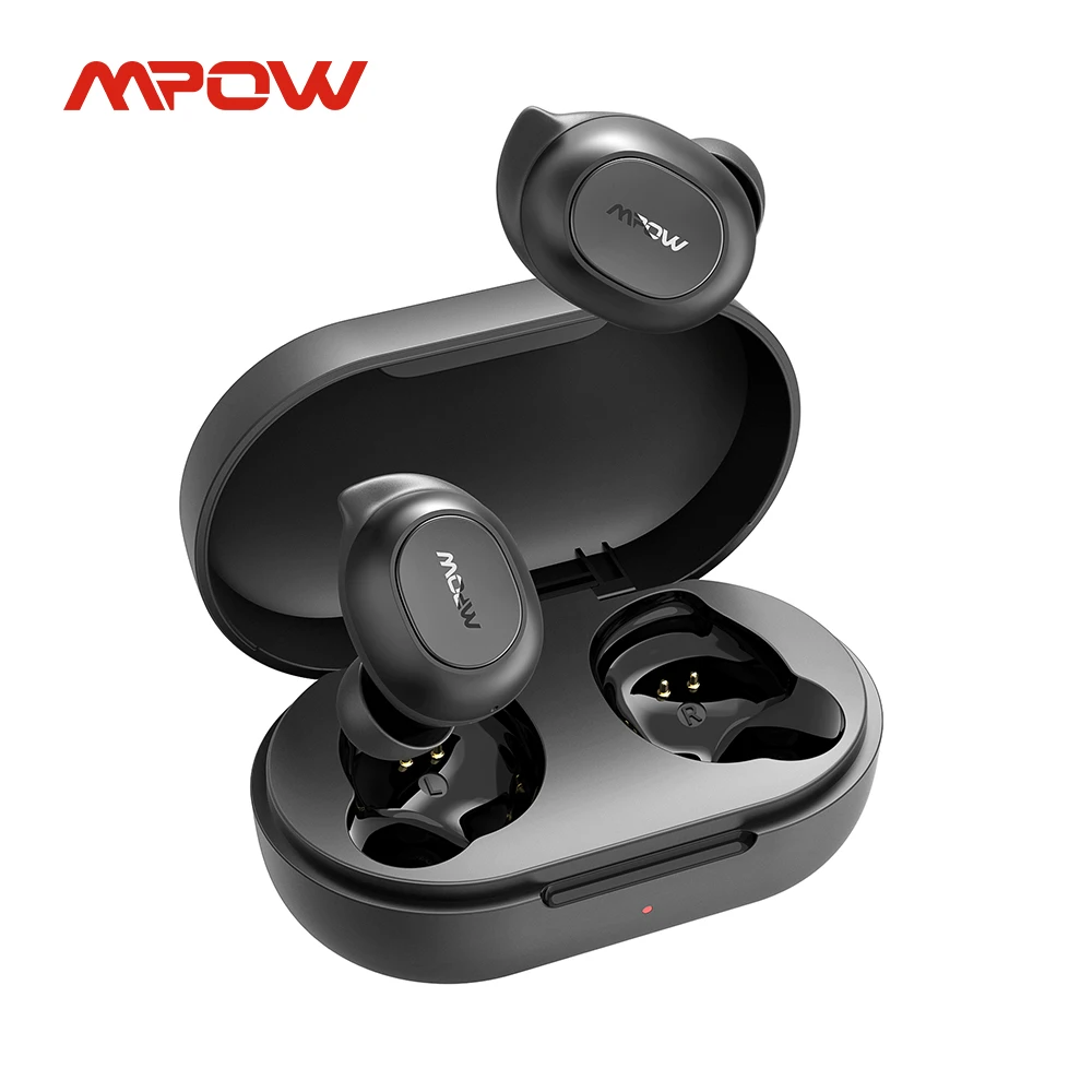 Настоящие беспроводные наушники Mpow MDots Bluetooth с микрофоном точным управлением