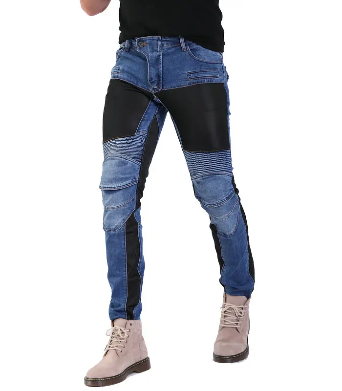 blue pants only KOMINE джинсы PK719 джинсы мотоциклетные джинсы для езды на дороге джинсы для внедорожных прогулок штаны для мотоцикла брюки - Цвет: blue pants only