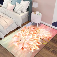 light luxury thick 3d printing carpet for living room rug children bed room floor carpets window bedside home decor rugs mat