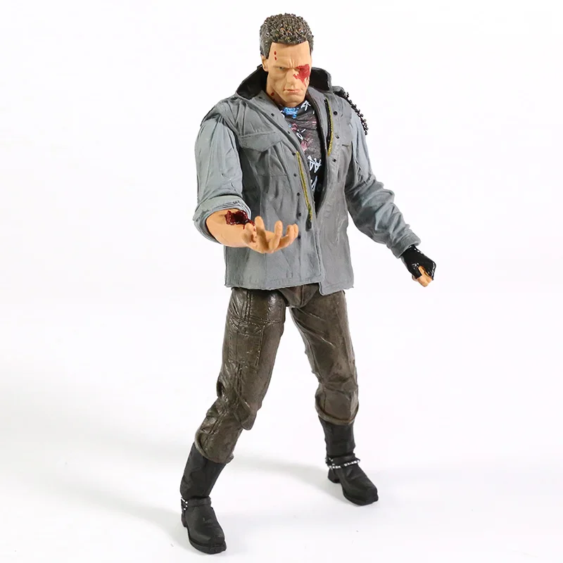 NECA Terminator 1 ~ 2 T-800 Арнольд Шварценеггер 7 дюймов экшн-фигурка Коллекционная модель