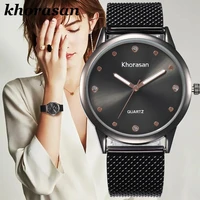 Fashion Diamond Female Hot Luxury Brand Womens Casual Strap Watch Analog Wrist Watches Quartz Wristwatches Relogio Feminino