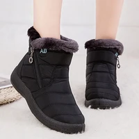 women boots fashion waterproof snow boots mujer warm winter boots women casual lightweight ankle botas high top cotton shoes