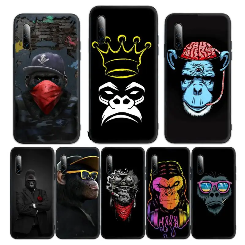 

Stylish monkey orangutan Phone Case for Huawei p10 p20 p30 p40 p40pro p20lite p30pro p9lite2016 coque Fundas