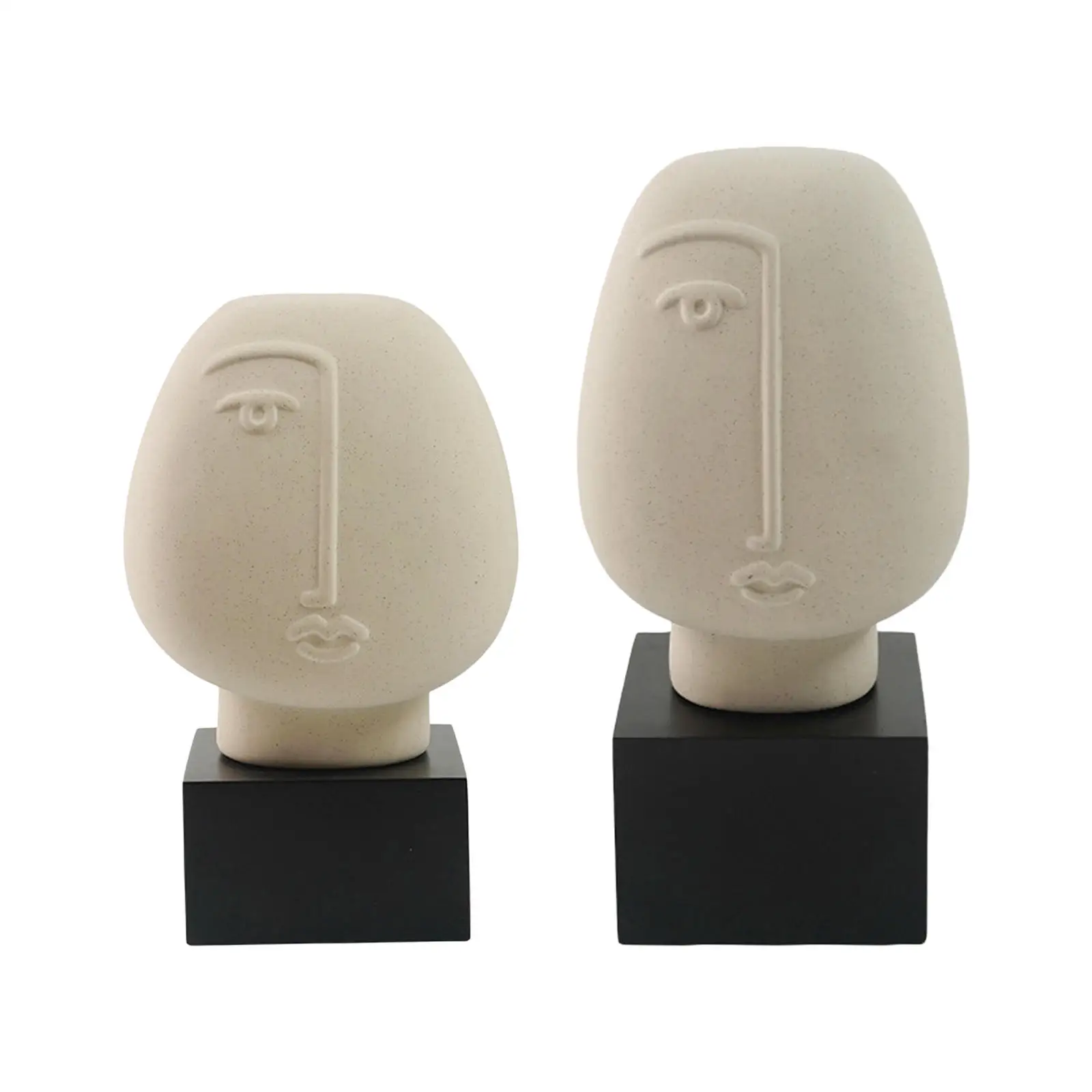

Статуя с головой человека с основанием, статуэтка ручной работы, украшение для дома, офиса, настольная полка, расположение шкафа украшение д...