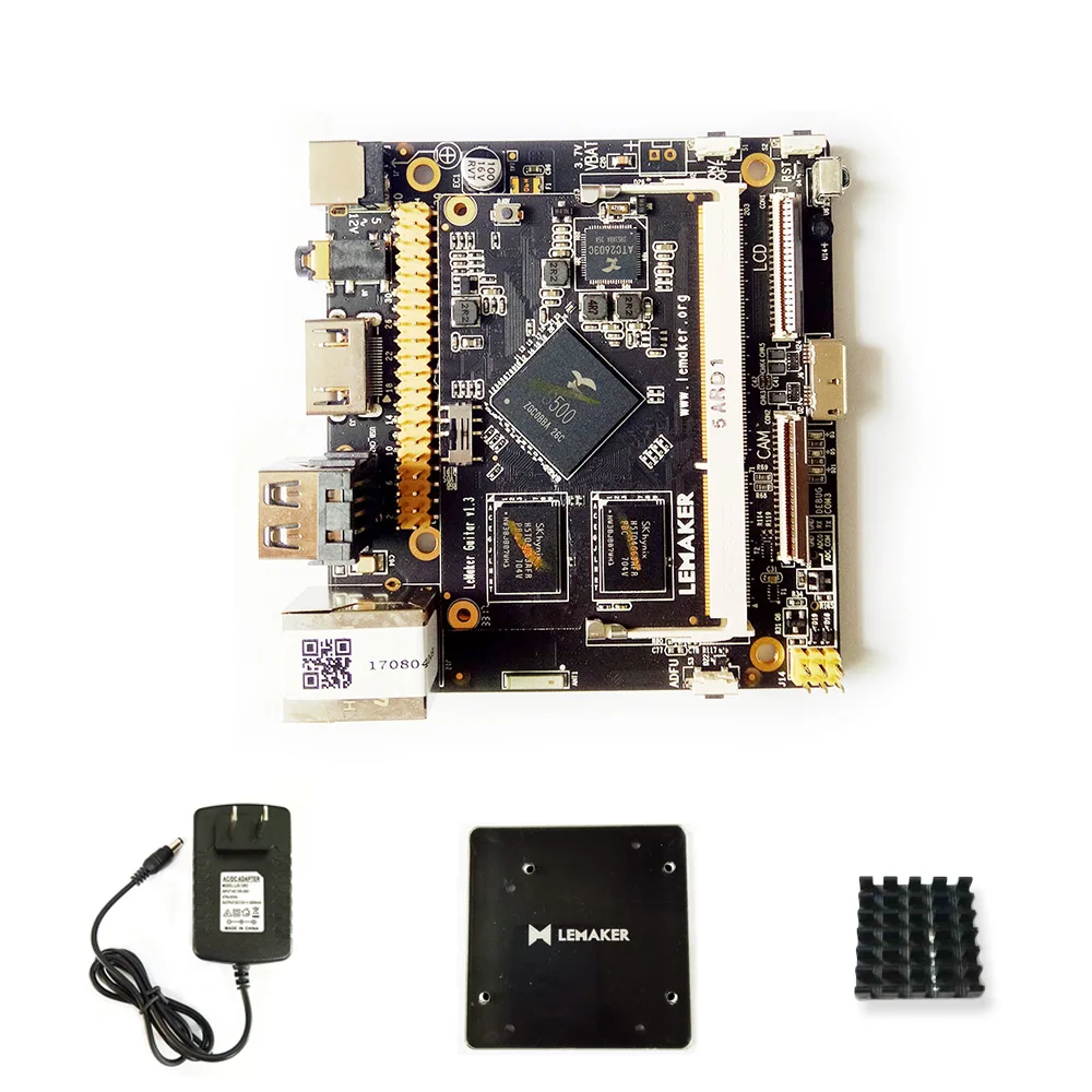 

Lemaker Guitar High performance ARM Development board Quad-core 64-bit 1G DDR3 + 8GB eMMC Running with Android 5.0 & Linux
