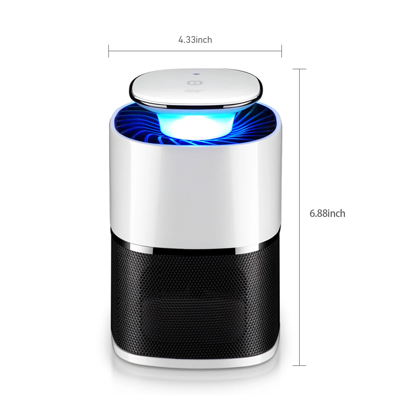 

1 Pcs Non-radiation Silent Mosquito Traps Light Sensor Indoor Insect Trap Intelligent Light Sensor Electric Bug Zapper