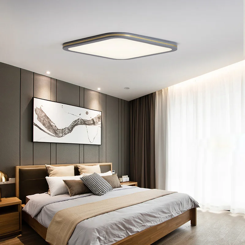 $17.85 Led Ceiling Light Nordic ultra-thin bedroom dining room ceiling light modern minimalist porch room ceiling light