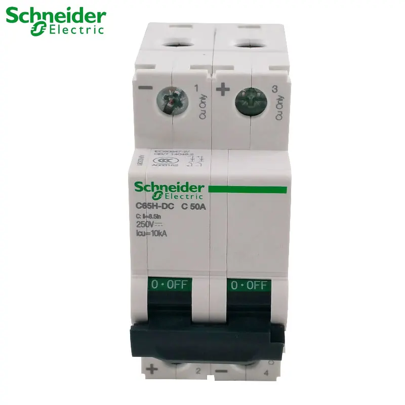 Миниатюрный автоматический выключатель Schneider electric с питанием от постоянного