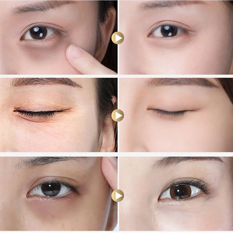 

60pcs Black Pearl Eye Mask Collagen Gel Moisturizing Eye Patches Remove Dark Circles Eye Bags Anti Age Bag Eye Wrinkle Skin Care