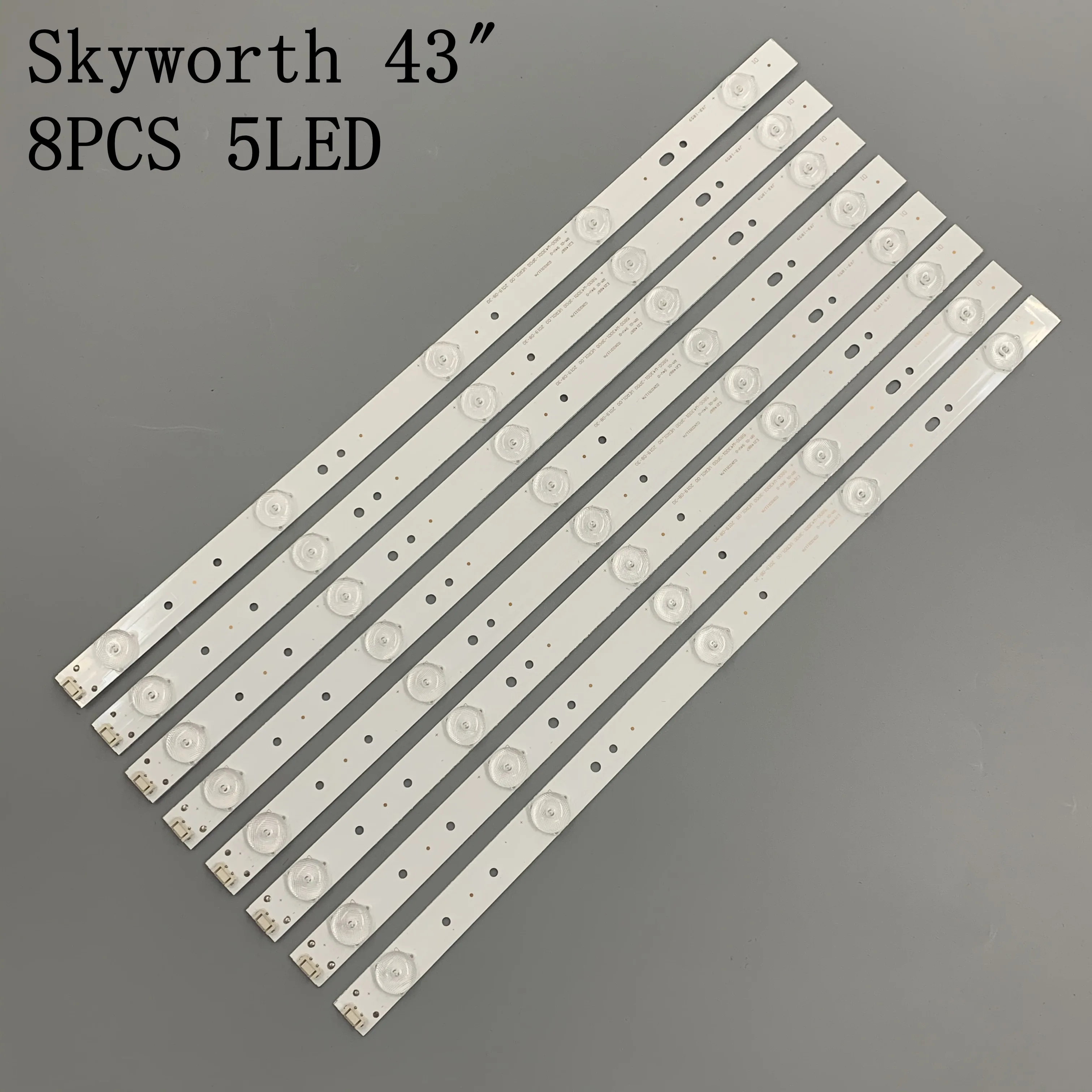 8 шт./лот для Skyworth 43E3500 43E3000 43X5 ТВ светильник 5800 W43001 3P00/5P00 40 2 см 3В 100% новый|Запчасти