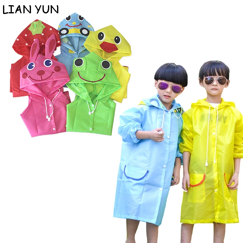 Детский плащ-дождевик непромокаемая куртка-дождевик Capa De Chuva Jas Hujan Regenjas Chubasquero Hombre Capa De Chuva Infantil