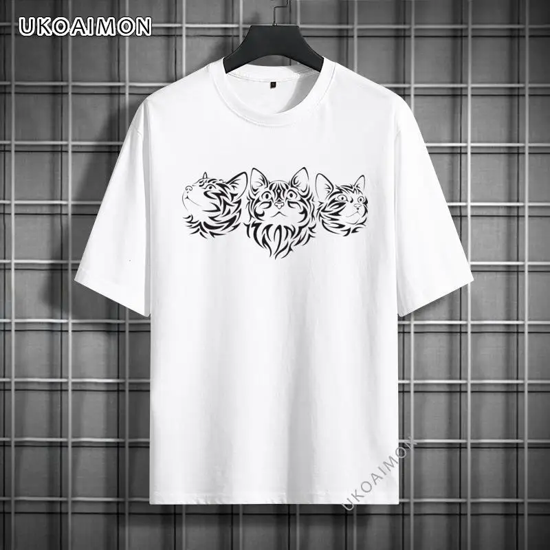 

Cute Cat Comics Adult T-Shirts O-Neck Street Tee Shirt Unique Prevalent T Shirts Custom Autumn Tees Boyfriend Gift