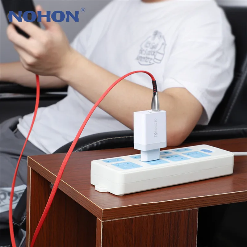USB Type C кабель для быстрой зарядки 1 2 3 м А Samsung S10 S9 S8 Xiaomi Redmi Huawei мобильный телефон