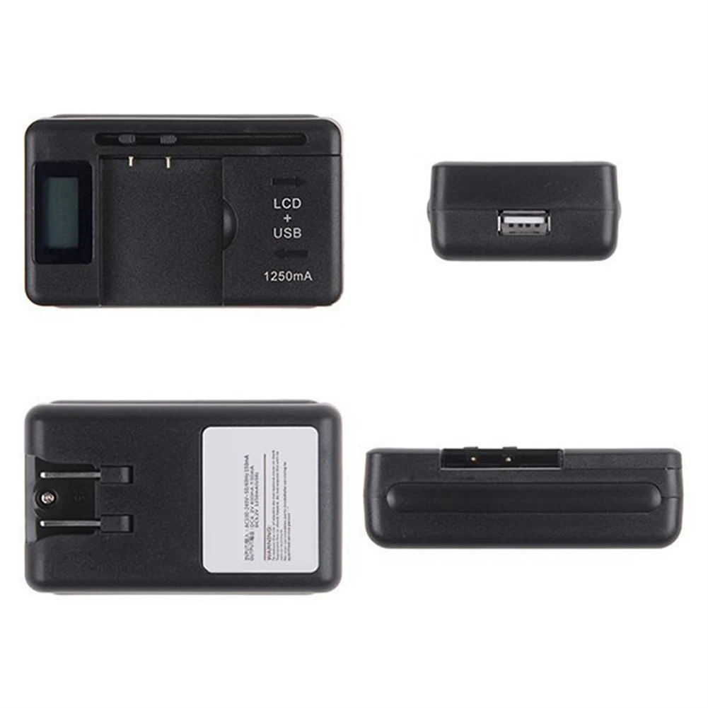 Universal LCD Indicator Screen Mobile Battery Charger with USB-Port for Phones | Электроника