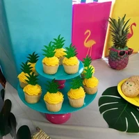 pineapple cupcake decorating pads donuts decorate hawaiian party road hua bridal shower party cake decorating 30 piece set