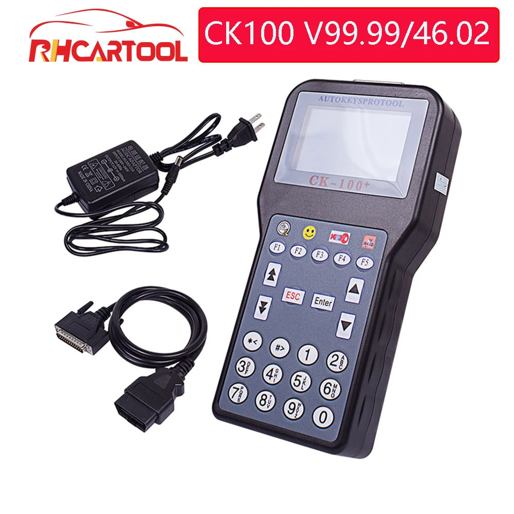 Продвижение Новейшего Поколения V99.99 CK100 Авто программатор ключей CK 100 с многоязычным OBD2 автомобильный программатор ключей CK-100