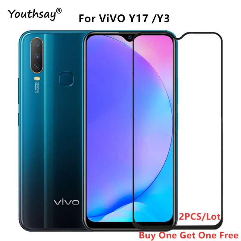 

Защитная пленка для экрана Vivo Y17, 2 шт.