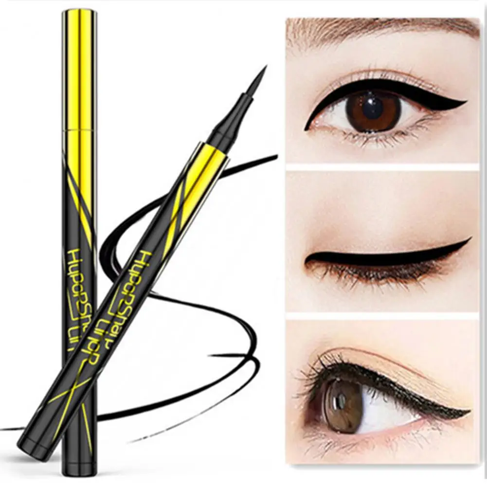 

7g Eyeliner Pen Quick-drying Waterproof Non-smudge Eye Liner Pen Liquid Texture Delicate Soft Eyeliner Pen Cosmetics Makeup Tool