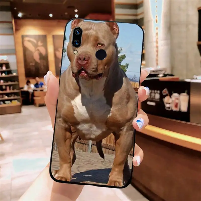 

Ferocious animal pitbull dog Phone Case For Xiaomi Redmi note 7 8 9 t max3 s 10 pro lite