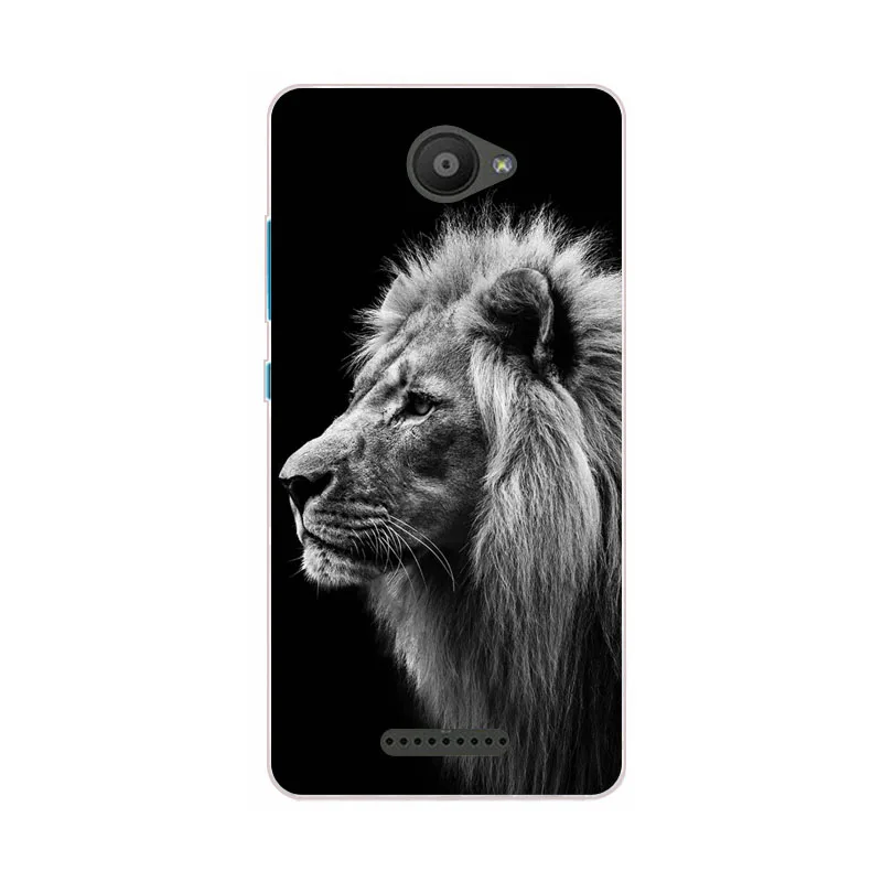 Чехол для BQ Aquaris U Lite силиконовая Мягкая задняя крышка из ТПУ с изображением