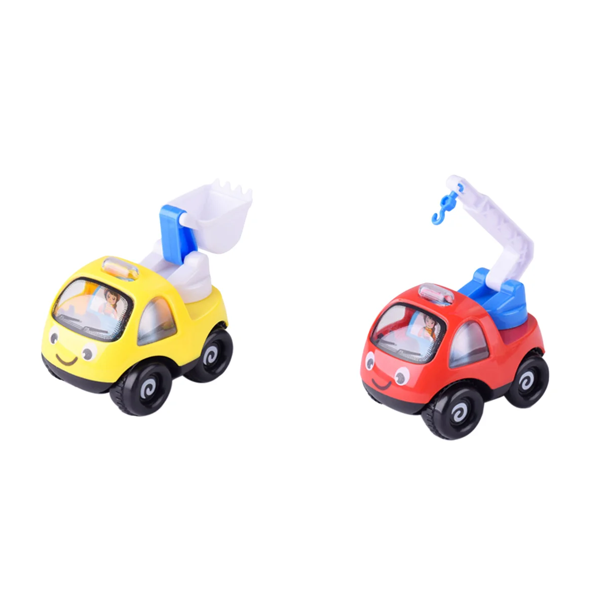 

4pcs Baby Early Educational Construction Vehicles Trucks Car Sets for Toddlers (Random Style)