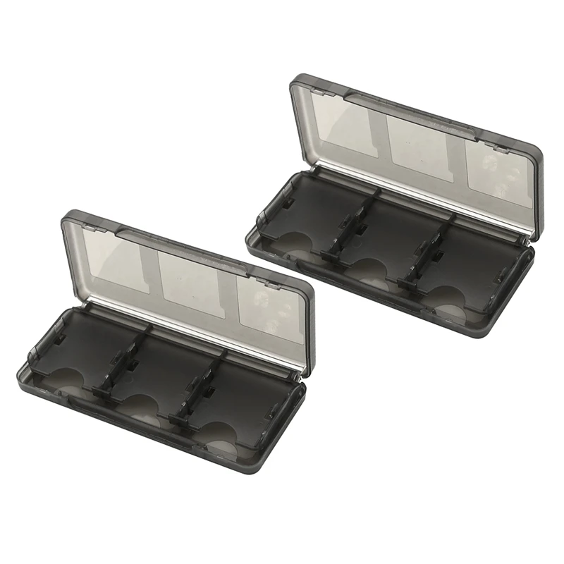 

Комплект из 2 предметов коробка для карточных игр для Nintendo DS Lite для NDSL для NDS памяти держатель для карт чехол для Nintendo переключатель игры прин...