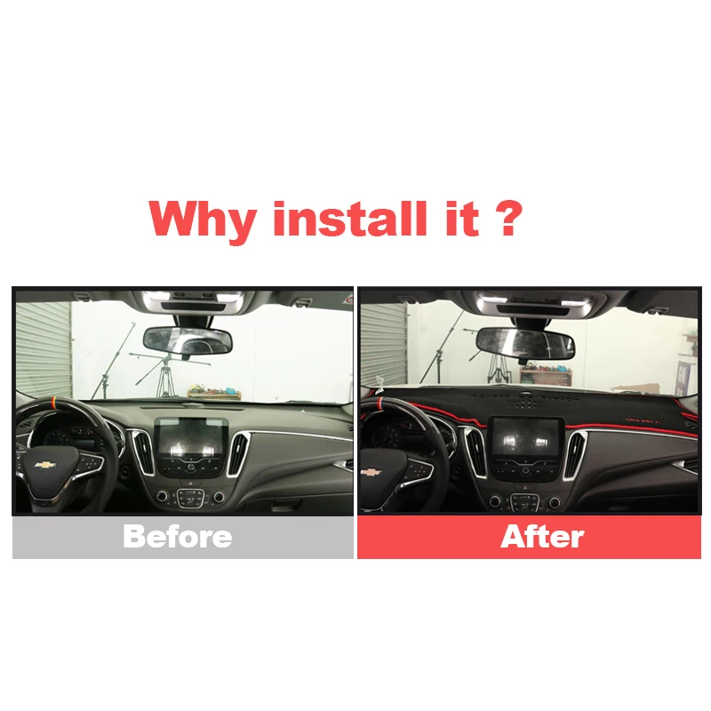 Коврик для приборной панели Chevrolet Malibu XL 2016-2019 2020 2021 2022 2023