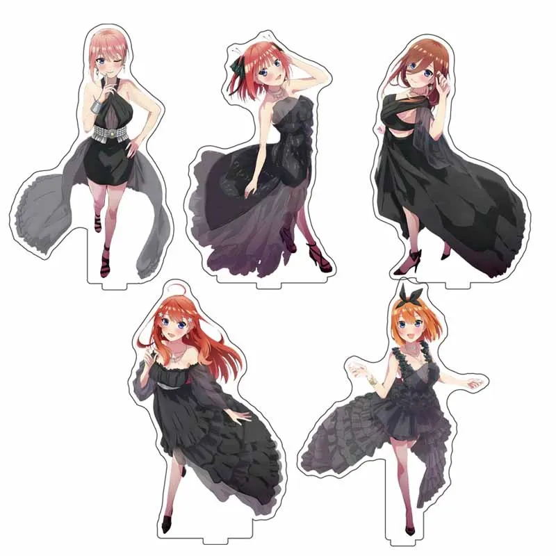 Аниме квинтуплет новый стиль акриловая подставка брелок Nakano Ichika Nino Miku Yotsuba Itsuki