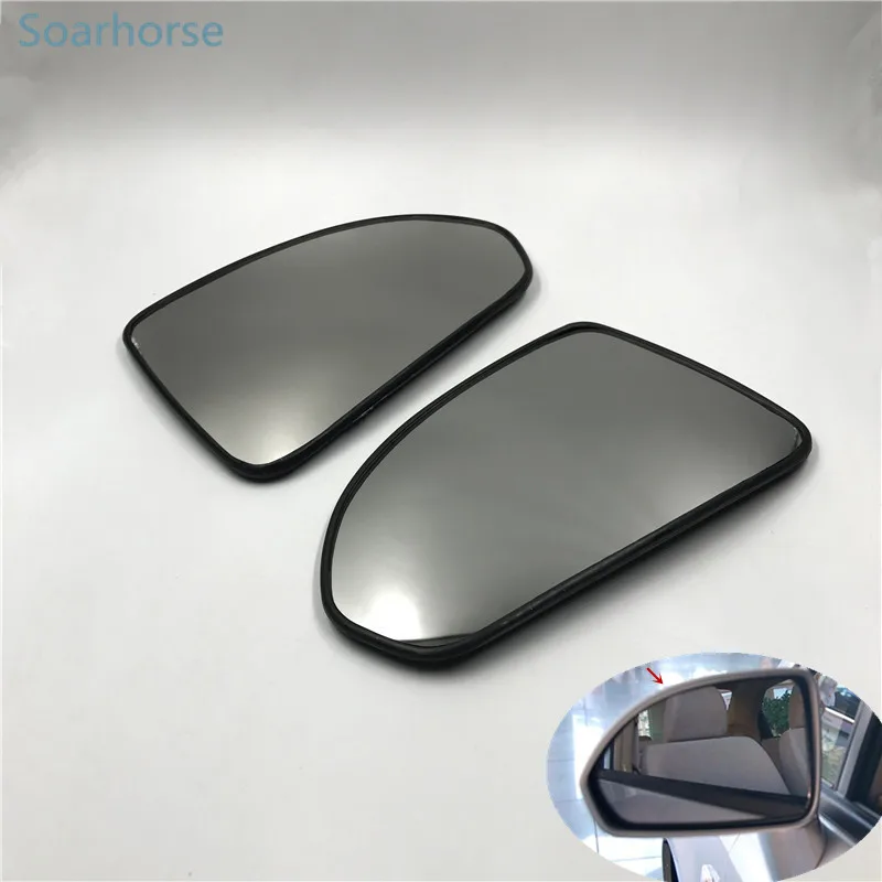 Боковое зеркало заднего вида Soarhorse для автомобиля стеклянные линзы HONDA FIT JAZZ GD1 GD3