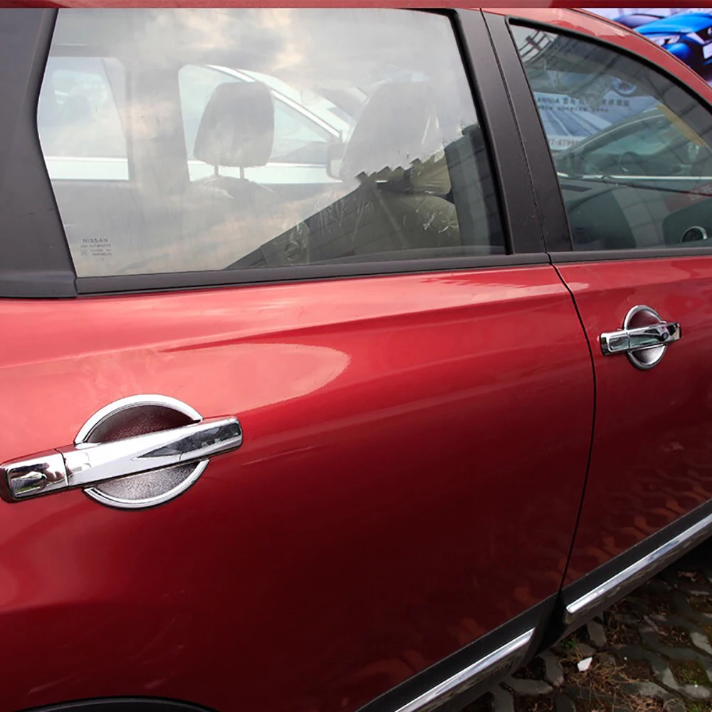 2008-2015 для Nissan Qashqai J10 ABS Хромированная Автомобильная фоторамка с отделкой Внешнее