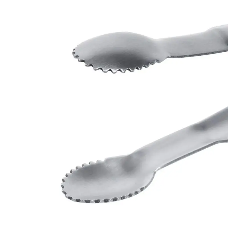 (Набор из 2) Мини сахар Тонг зажим нержавеющей стали куб-зажим гриль Кухня Еда