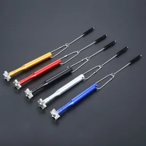 Металлический инструмент с 6 лезвиями для гольфа и клиновидный инструмент для очистки лица с рифлеными лезвиями для гольф-клуба точилка с щеткой для V U квадратного канавочного инструмента 1 шт.