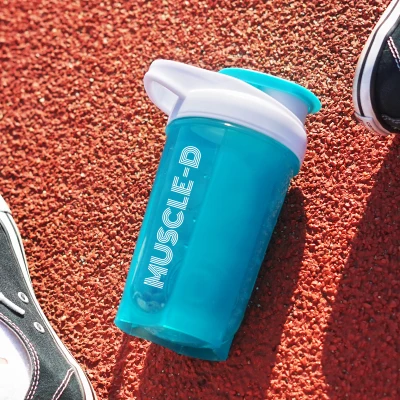 500ML 600 мл Спортивная бутылка для воды BPA Free Tritan пластиковая чашка для воды протеиновый шейкер портативный герметичный Открытый путешествия бутылки - Цвет: 500ML