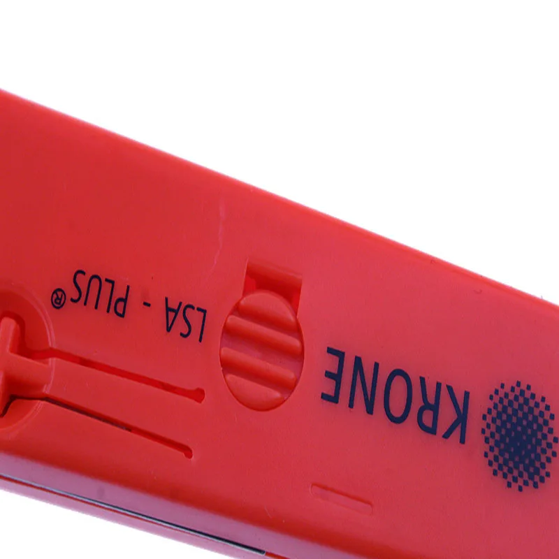 10pcs lsa plus punch down tool for telecom phone rj11 lan network cat5 rj45 crimping tool cable patch panel crimping pliers free global shipping