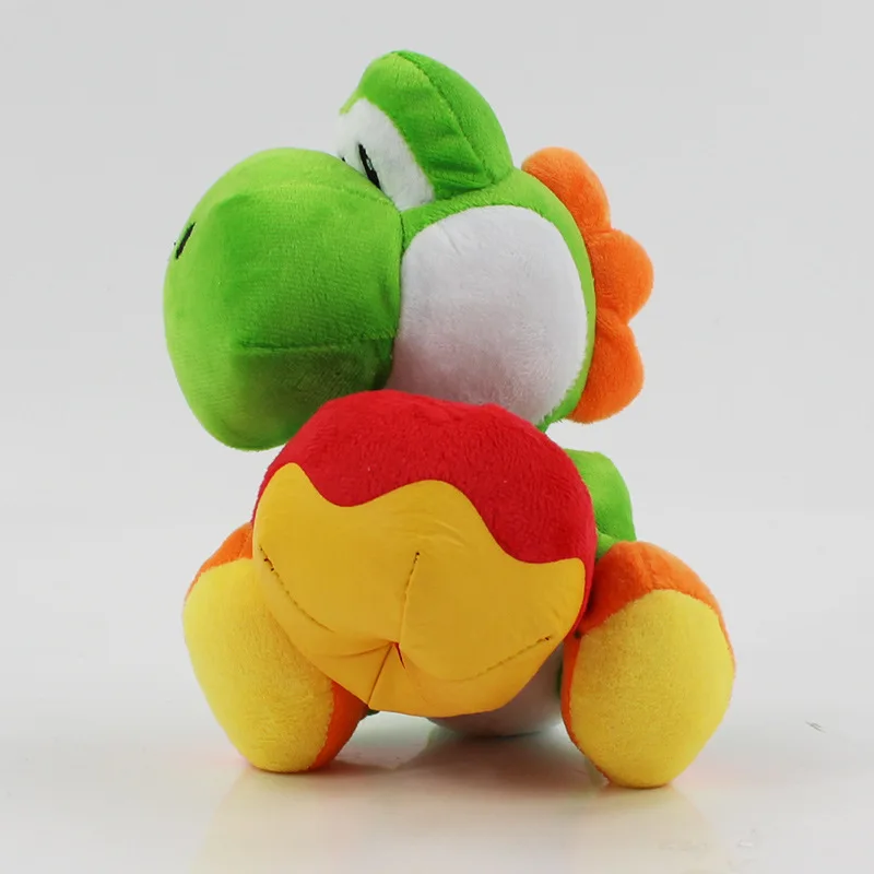 Игрушка плюшевая Yoshi с яблоком 17 см 1 шт.|mario yoshi|super mario yoshiyoshi plush toy |
