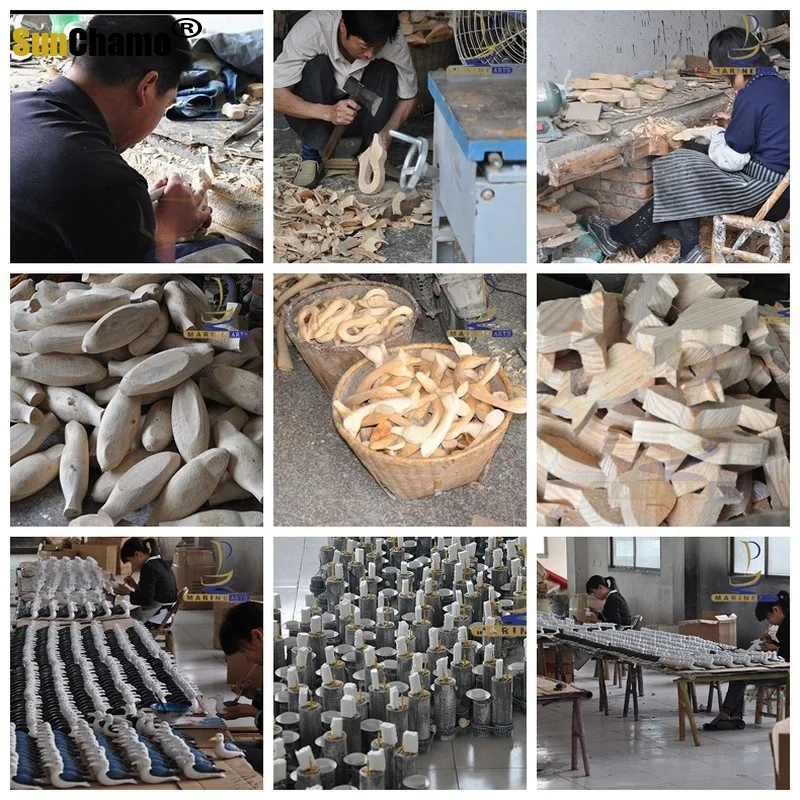 Птица с резьбой по дереву классические Креативные украшения для домашнего