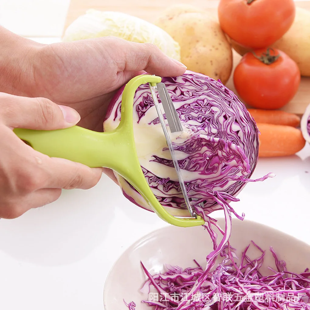

Vegetable Grater Slicer Wide Mouth Cabbage Potato Peeler Stainless Steel Fruit Salad Slicer Apple Cutter Kitchen Accessories