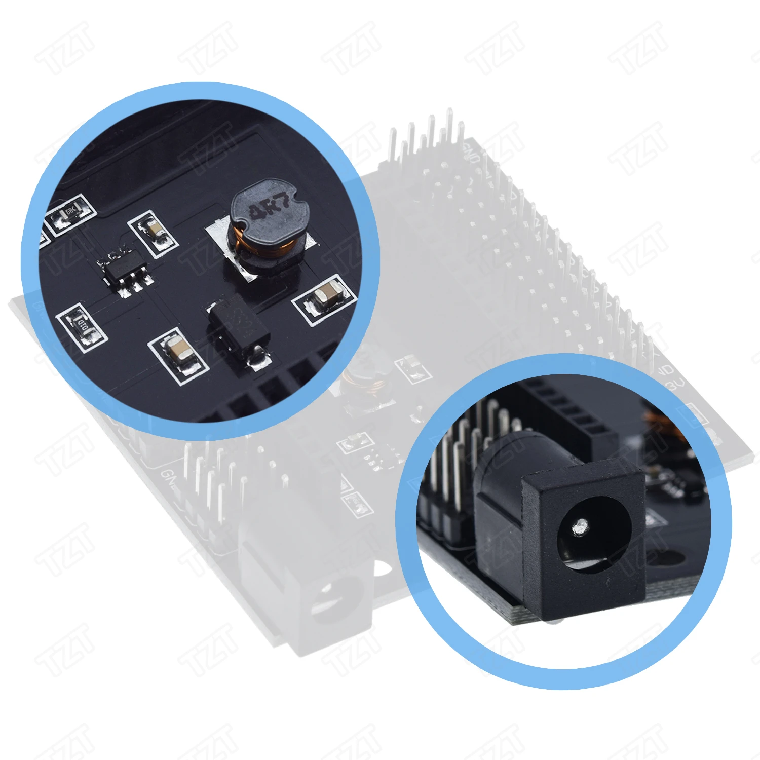 TZT NodeMcu подходит для Node MCU база ESP8266 тестирование DIY макет базовый тестер подходит для NodeMcu V3
