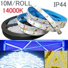 Водонепроницаемая светодиодная лента S 2835 smd rgb, 12 В, 10 м, 5 м, 3 м, 2 м, теплая белая лента, адресуемый адаптер Светодиодная лента световой, заменить 5050, 5630, 120