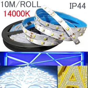 Водонепроницаемая светодиодная лента S 2835 smd rgb, 12 В, 10 м, 5 м, 3 м, 2 м, теплая белая лента, адресуемый адаптер Светодиодная лента световой, заменить 5050, 5630, 120