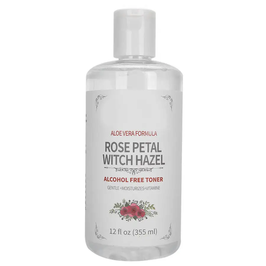 Светодиодный аппарат 355 мл MELAO Witch Hazel Rose лепесток Тоник для лица увлажняющий уход