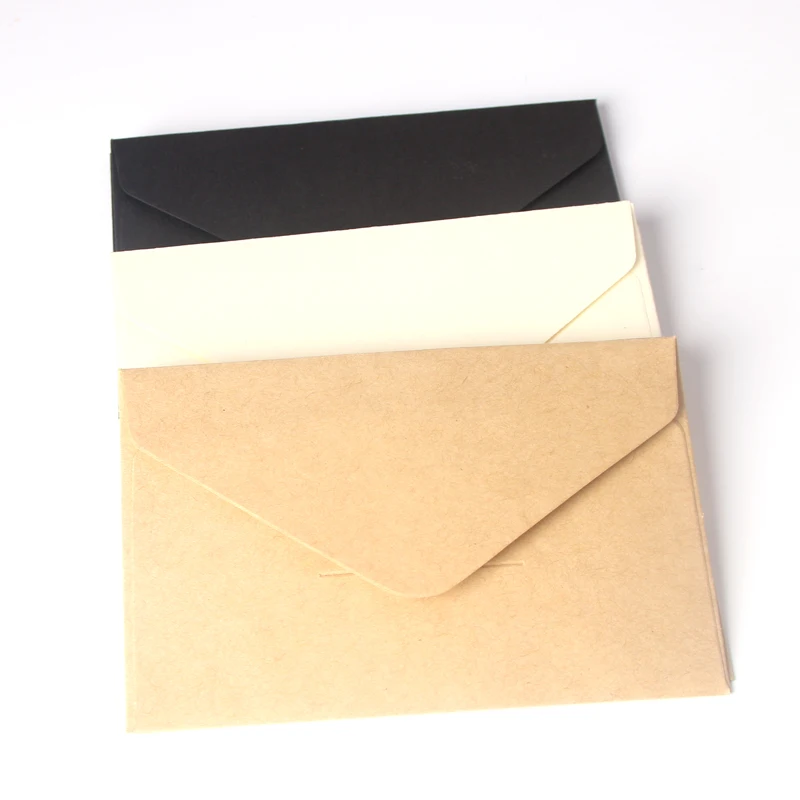 20 шт. классические компактные бумажные конверты с окошком для свадебных