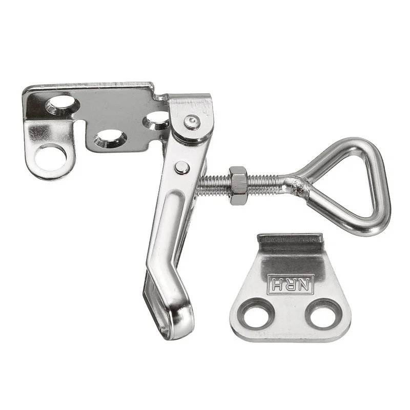 SUS 304 stainless steel adjustable locking Spring Loaded Toggle Case Box Chest Trunk Latch Catches Hasp Durable Stainless Steel |