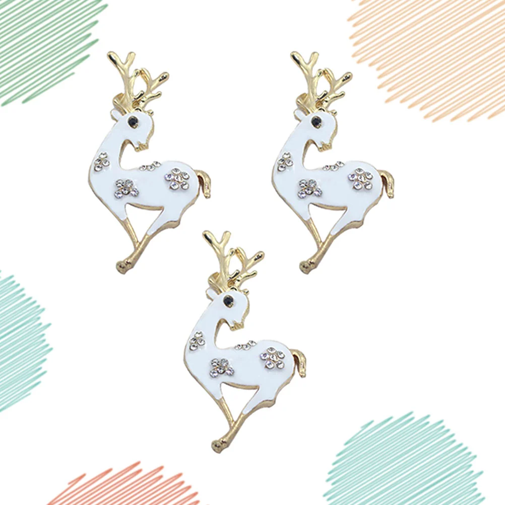 

3PCS Christmas Deer Phone Cover Accessories Christmas Deer Phone Cover Ornaments Mobile Phone Case Decorative Accessories DIY