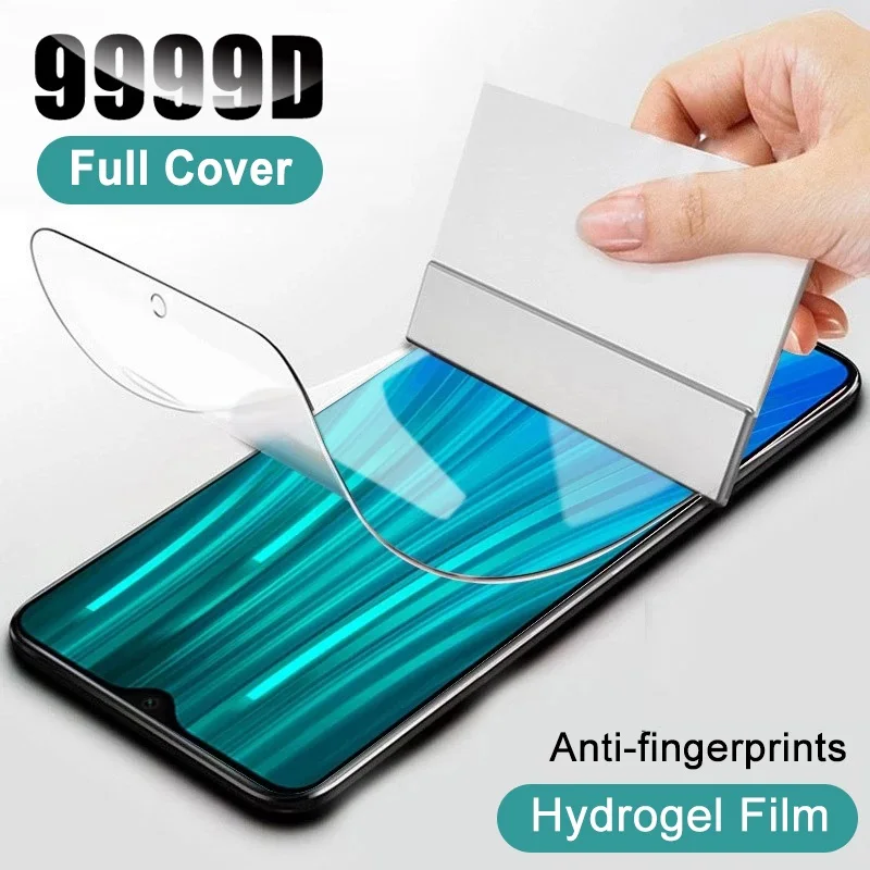 

15D Screen Protective On The Redmi 8 8A 7 7A K20 K30 For Xiaomi Pocophone F1 Redmi Note 8 8T 7 Pro Hydrogel Film Case