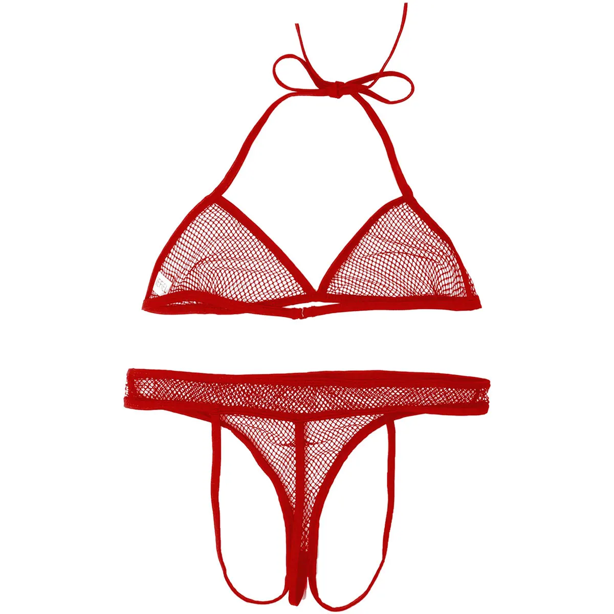 Женское нижнее белье комплекты бикини лидер продаж прозрачное ажурное с лямкой