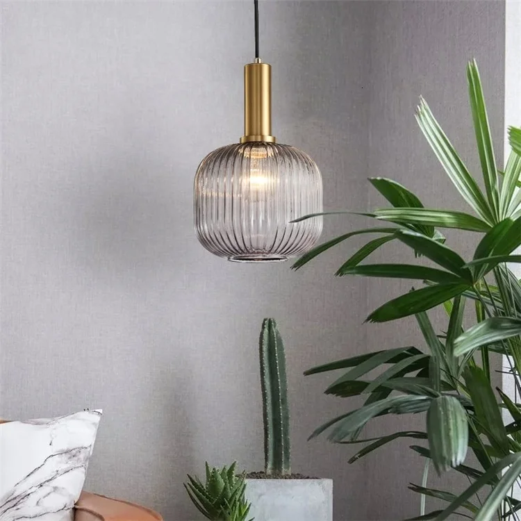 Европейский стиль современный дизайн зеленая стеклянная бутылка подвеска лампы