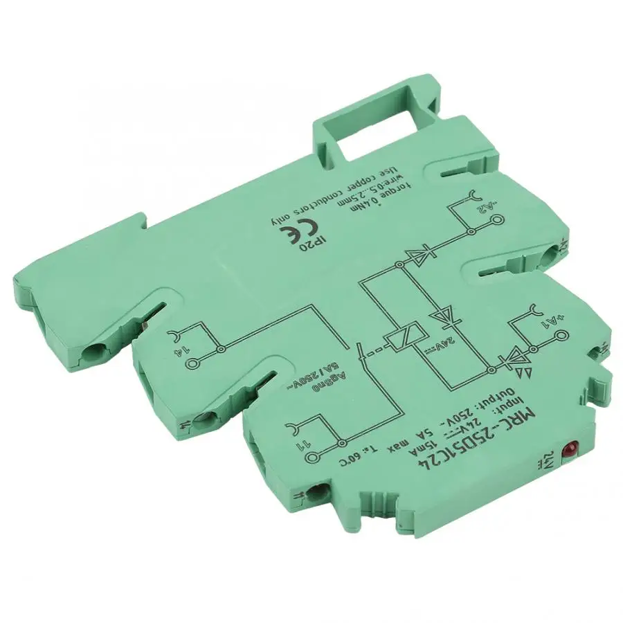 MRC 25D51C24 PLC релейный модуль электромагнитного контактного интерфейса 5A без защиты