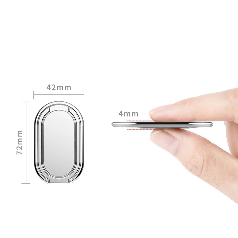 

Thin Luxury Metal Mobile Phone Ring Holder Foldable Cell Phone Stand Socket Universal Finger Ring Grip Mobile Phone Holder Stand